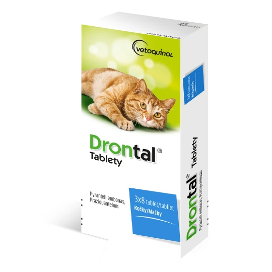 Drontal odčervovacie tablety